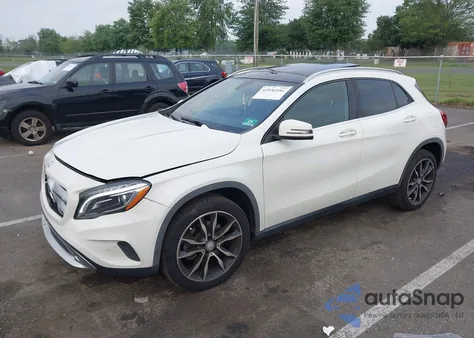 2017 Mercedes-Benz Gla 250 4Matic из США, поврежденный, VIN WDCTG4GB8HJ356980